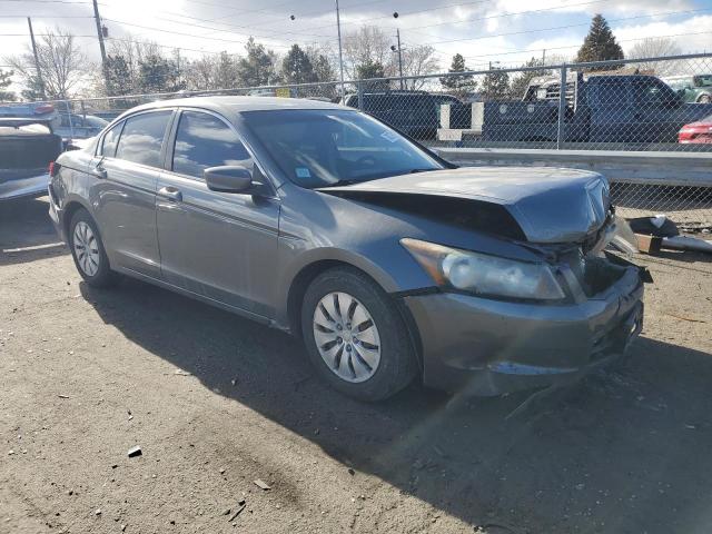 1HGCP26379A122062 - 2009 HONDA ACCORD LX GRAY photo 4