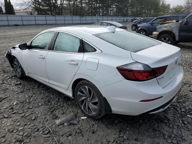 19XZE4F91NE006622 - 2022 HONDA INSIGHT TOURING WHITE photo 2