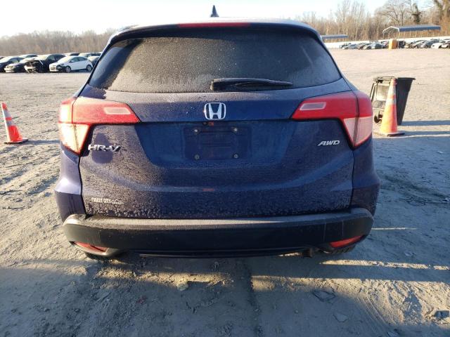 3CZRU6H51HM731652 - 2017 HONDA HR-V EX BLUE photo 6