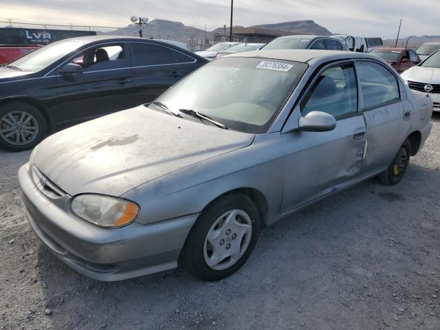 KNAFB121315084431 - 2001 KIA SEPHIA BASE GRAY photo 1