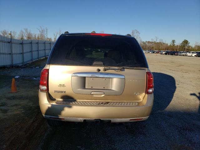 5GADT13S842286719 - 2004 BUICK RAINIER CXL TAN photo 6