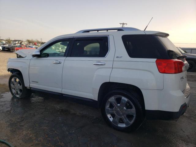 2GKFLWE58C6334043 - 2012 GMC TERRAIN SLT WHITE photo 2