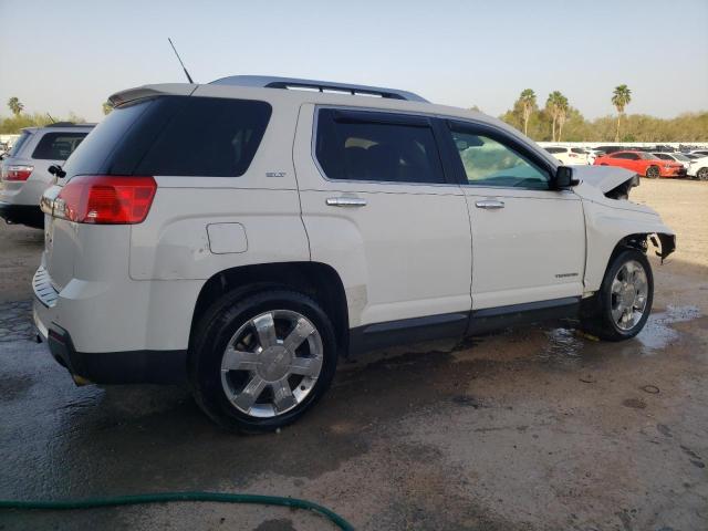 2GKFLWE58C6334043 - 2012 GMC TERRAIN SLT WHITE photo 3