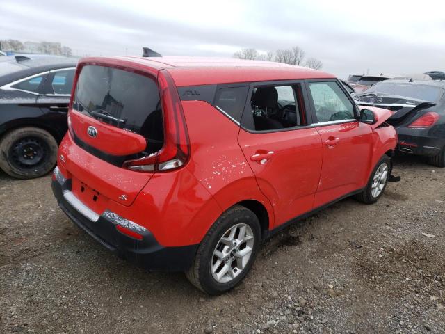 KNDJ23AU3M7770577 - 2021 KIA SOUL LX RED photo 3