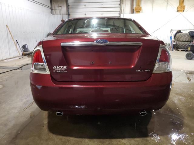 3FAHP081X6R167332 - 2006 FORD FUSION SEL RED photo 6