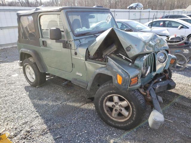 1J4FY29PXXP445999 - 1999 JEEP WRANGLER / SE GREEN photo 4