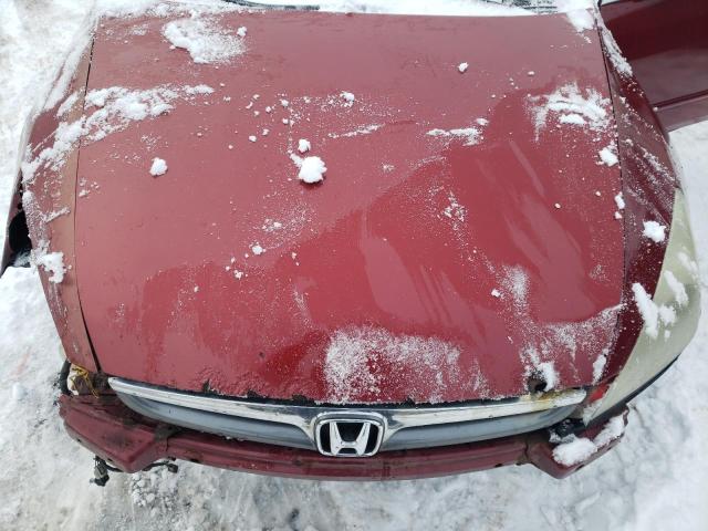 1HGCM56387A006991 - 2007 HONDA ACCORD SE RED photo 11