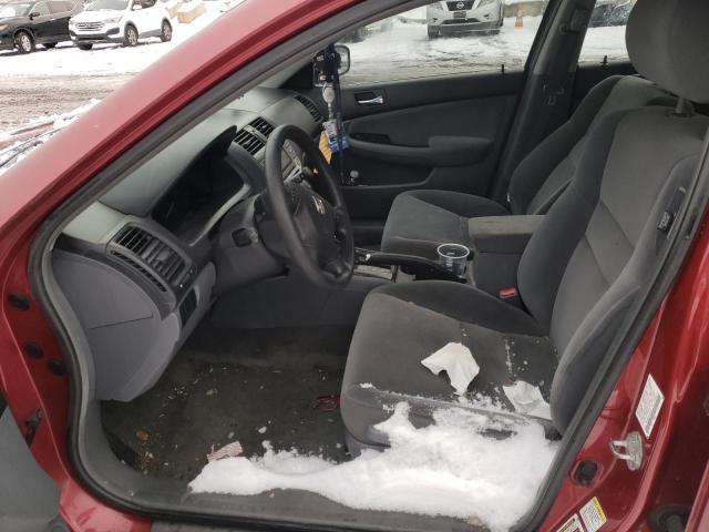 1HGCM56387A006991 - 2007 HONDA ACCORD SE RED photo 7