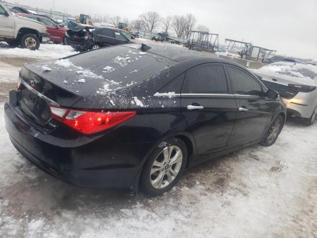 5NPEC4AC8DH726209 - 2013 HYUNDAI SONATA SE BLACK photo 3