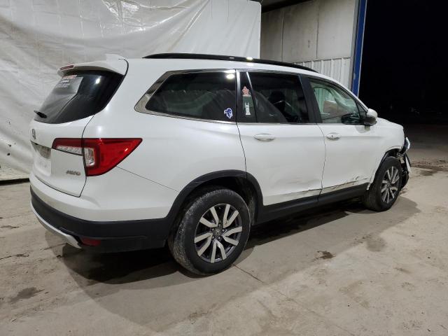 5FNYF6H59NB033186 - 2022 HONDA PILOT EXL WHITE photo 3