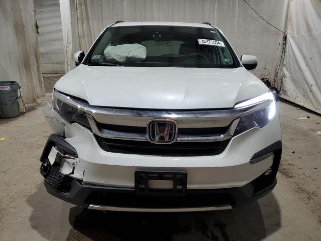 5FNYF6H59NB033186 - 2022 HONDA PILOT EXL WHITE photo 5