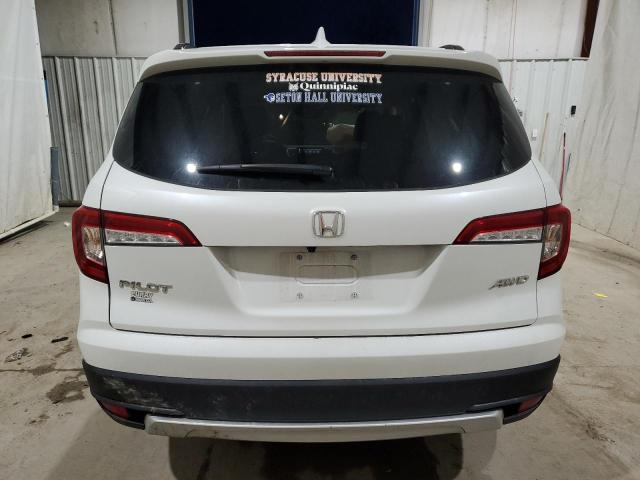 5FNYF6H59NB033186 - 2022 HONDA PILOT EXL WHITE photo 6