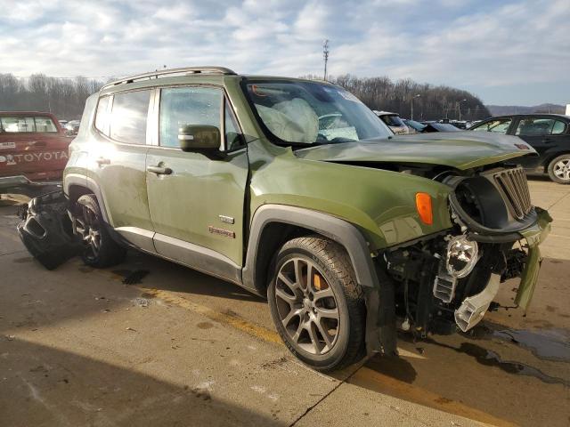 ZACCJABT9GPD60511 - 2016 JEEP RENEGADE LATITUDE GREEN photo 4