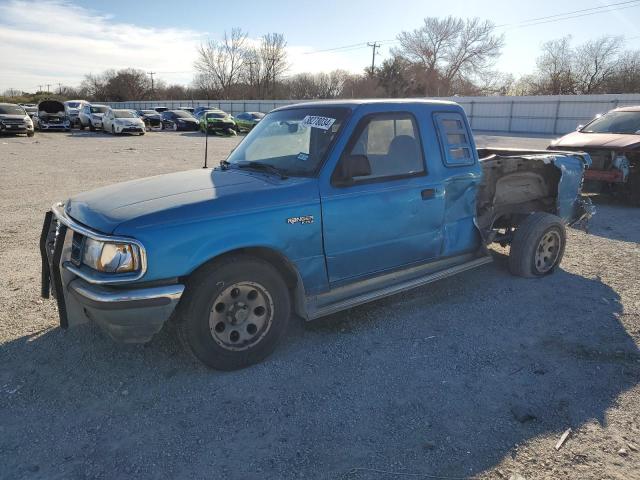 1FTCR14U4TPB43843 - 1996 FORD RANGER SUPER CAB BLUE photo 1