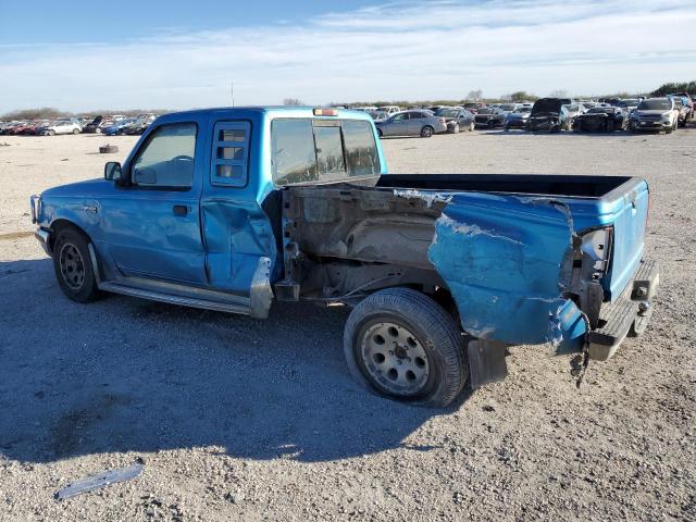 1FTCR14U4TPB43843 - 1996 FORD RANGER SUPER CAB BLUE photo 2