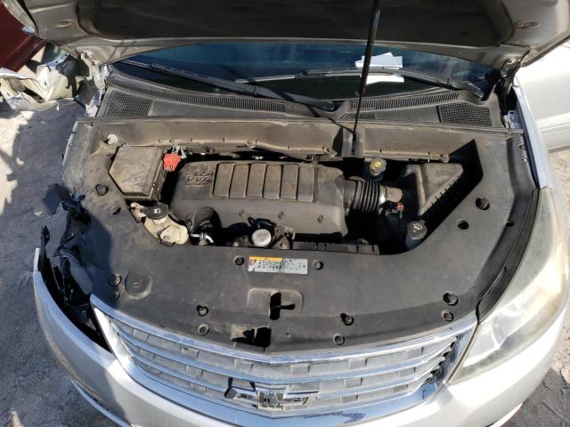 1GNKRJKD2DJ138327 - 2013 CHEVROLET TRAVERSE LT SILVER photo 11