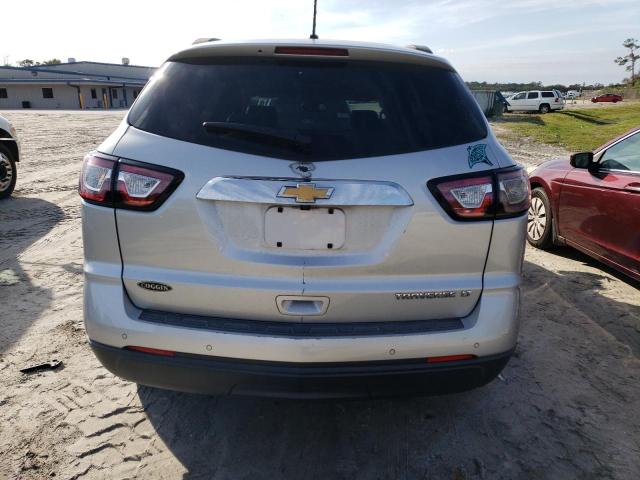 1GNKRJKD2DJ138327 - 2013 CHEVROLET TRAVERSE LT SILVER photo 6