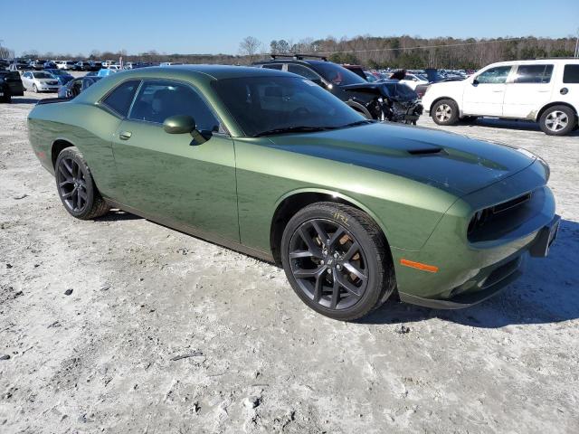 2C3CDZAG2MH587115 - 2021 DODGE CHALLENGER SXT GREEN photo 4