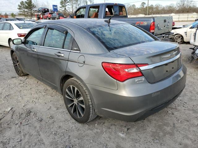 1C3CCBBG7DN743780 - 2013 CHRYSLER 200 TOURING GRAY photo 2