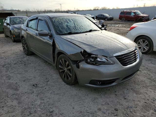 1C3CCBBG7DN743780 - 2013 CHRYSLER 200 TOURING GRAY photo 4