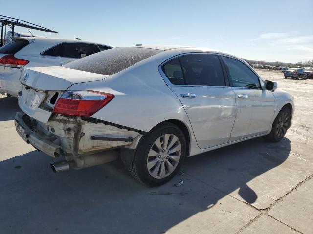 1HGCR2F83EA015784 - 2014 HONDA ACCORD EXL WHITE photo 3