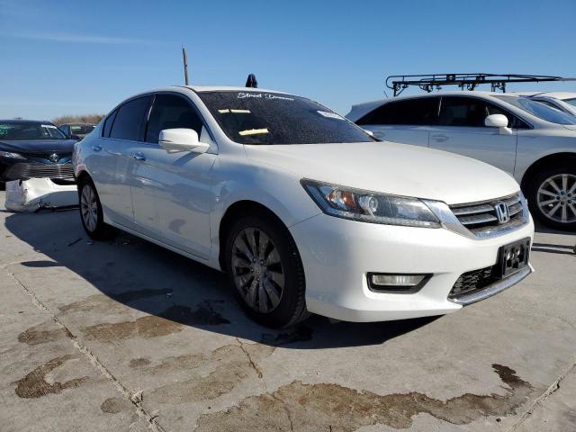 1HGCR2F83EA015784 - 2014 HONDA ACCORD EXL WHITE photo 4