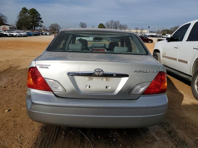 4T1BF28B0YU069411 - 2000 TOYOTA AVALON XL SILVER photo 6