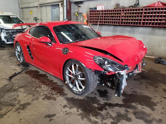 WP0AC2A89PS275280 - 2023 PORSCHE CAYMAN GT4 RED photo 4