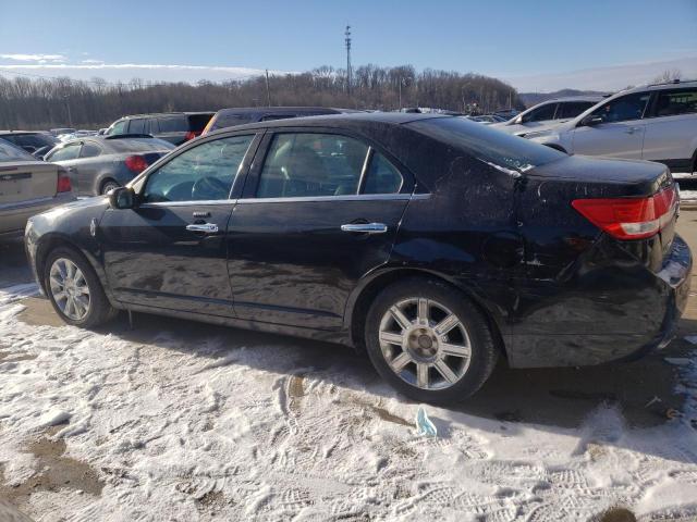 3LNHL2GC8AR616693 - 2010 LINCOLN MKZ BLACK photo 2