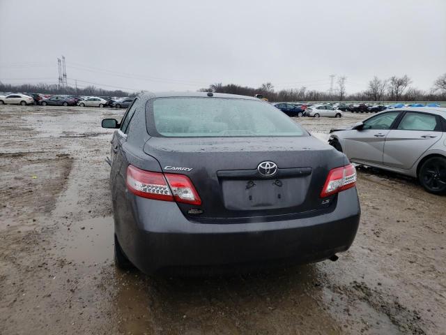 4T4BF3EK7BR114996 - 2011 TOYOTA CAMRY BASE GRAY photo 6