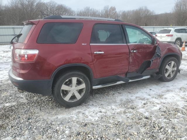 1GKKRREDXBJ257215 - 2011 GMC ACADIA SLT-1 RED photo 3