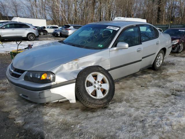 2G1WF52E639156819 - 2003 CHEVROLET IMPALA SILVER photo 1