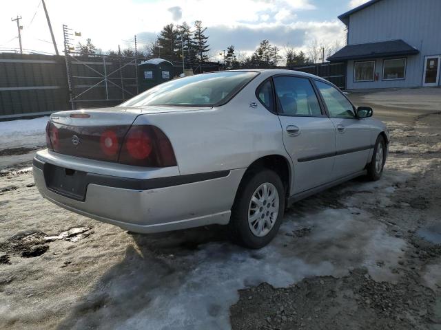 2G1WF52E639156819 - 2003 CHEVROLET IMPALA SILVER photo 3