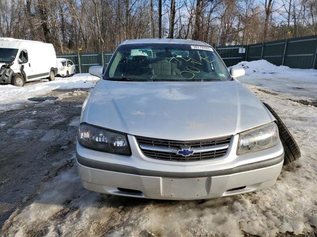 2G1WF52E639156819 - 2003 CHEVROLET IMPALA SILVER photo 5