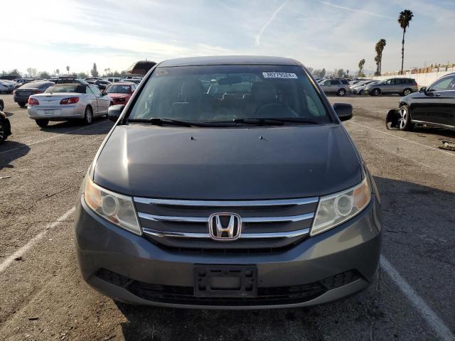 5FNRL5H47CB139244 - 2012 HONDA ODYSSEY EX GRAY photo 5