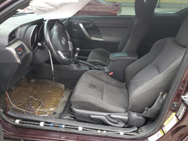 JTKJF5C74C3031336 - 2012 TOYOTA SCION TC MAROON photo 7