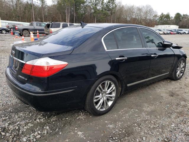 KMHGC4DF9BU142396 - 2011 HYUNDAI GENESIS 4.6L BLACK photo 3