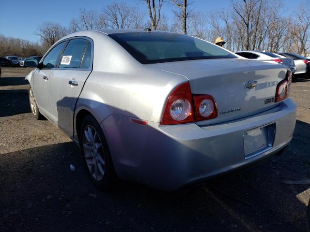 1G1ZE5E79BF114065 - 2011 CHEVROLET MALIBU LTZ ვერცხლისფერი ფოტო 2