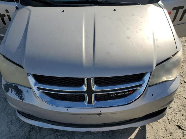 2C4RDGCG2DR749276 - 2013 DODGE GRAND CARA SXT GRAY photo 12