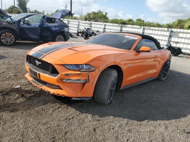 1FATP8FF6L5156656 - 2020 FORD MUSTANG GT ORANGE photo 1