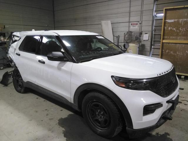 1FM5K8ACXLGB67495 - 2020 FORD EXPLORER POLICE INTERCEPTOR WHITE photo 4
