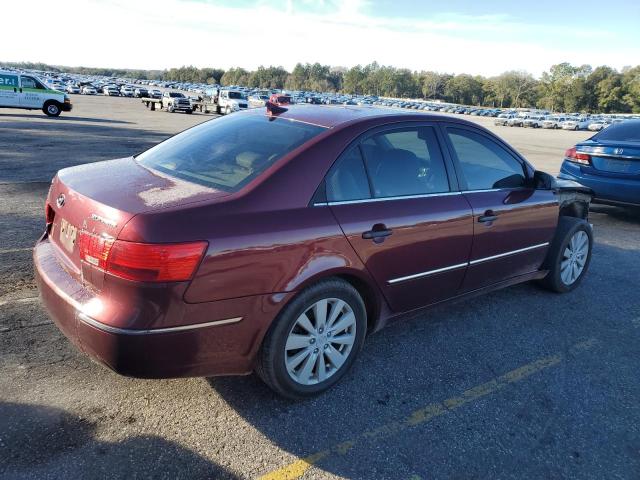 5NPEU4AC1AH636392 - 2010 HYUNDAI SONATA SE BURGUNDY photo 3