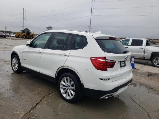 5UXWZ7C38H0V91347 - 2017 BMW X3 SDRIVE28I WHITE photo 2