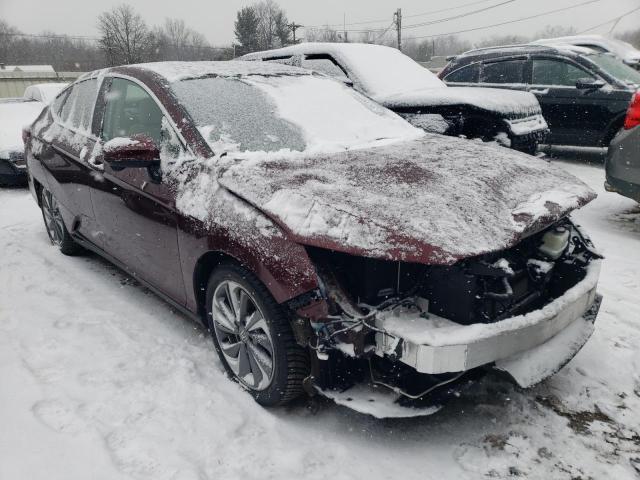 JHMZC5F16JC009750 - 2018 HONDA CLARITY MAROON photo 4