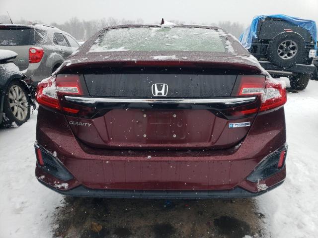 JHMZC5F16JC009750 - 2018 HONDA CLARITY MAROON photo 6