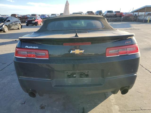 2G1FF3D39F9105593 - 2015 CHEVROLET CAMARO LT BLACK photo 6