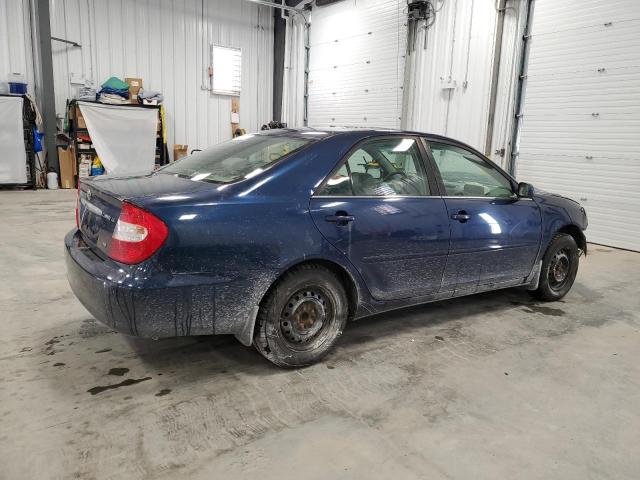 JTDBF32K730146990 - 2003 TOYOTA CAMRY LE BLUE photo 3