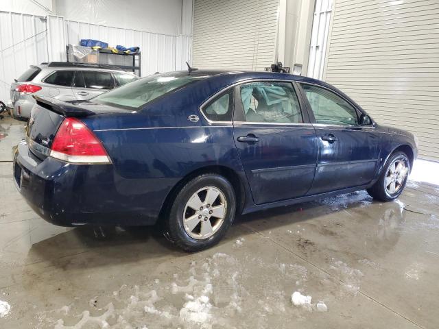 2G1WT58KX81320746 - 2008 CHEVROLET IMPALA LT BLUE photo 3