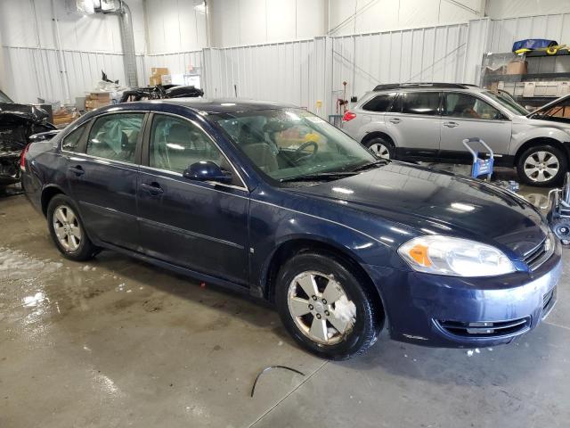 2G1WT58KX81320746 - 2008 CHEVROLET IMPALA LT BLUE photo 4