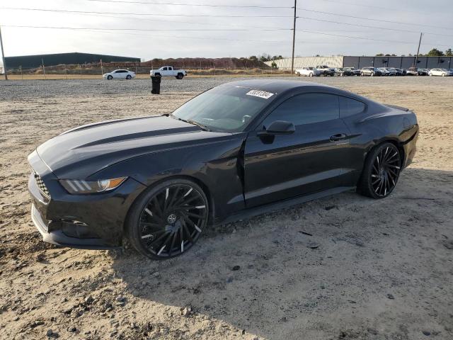 1FA6P8TH1G5265518 - 2016 FORD MUSTANG BLACK photo 1